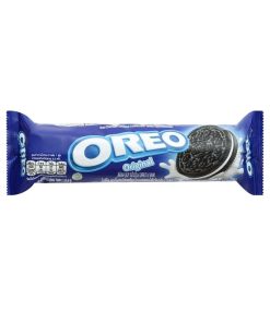 Oreo Chocolate Sandwich Cookies With Vanilla Flavored Cream 119.6g x 24 Bags