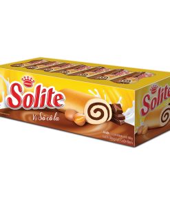 Solite Roll Sponge Cake Chocolate Flavor 360g x 12 Trays