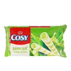 Cosy Wafer Rolls Pandan 126g x 24 Bags