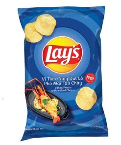 Lay's Wavy Oven-Baked Crayfish with Melted Cheese 33g Pack