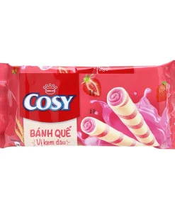 Cosy Wafer Rolls Strawberry 126g x 24 Bags