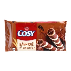 Cosy Wafer Rolls Chocolate 126g x 24 Bags