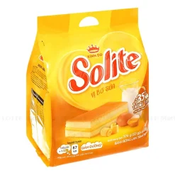 Solite Layers Sponge Cake Milk & Butter Flavor 374g x 10 Bags