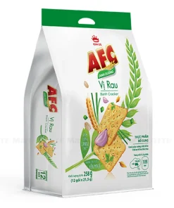 AFC Crunchy Crackers Vegetable Flavor 258g x 14 Bags