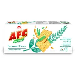 AFC Crunchy Crackers Seaweed Flavor 172g x 16 Boxes