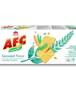 AFC Crunchy Crackers Seaweed Flavor 172g x 16 Boxes