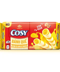 Cosy Wafer Rolls Mango Apricot 126g x 24 Bags