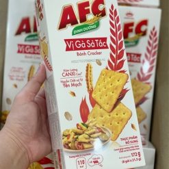 AFC Crunchy Crackers with Lemongrass and Kumquat Chicken Feet Flavor 172g x 1 Boxes