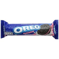 Oreo Chocolate Sandwich Cookies With Strawberry Flavored Cream 119.6g x 24 Bags