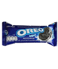 Oreo Chocolate Sandwich Cookies With Vanilla Flavored Cream 64.4g x 24 Bags