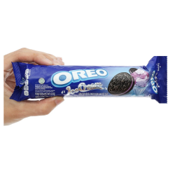 Oreo Chocolate Sandwich Cookies With Blueberry Ice Cream Flavored 119.6g x 24 Bags