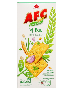 AFC Crunchy Crackers Vegetable 86g x 36 Boxes