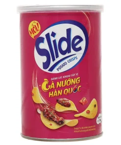Slide Potato Chips Korean Grilled Chicken Flavored 65g x 28 Cans