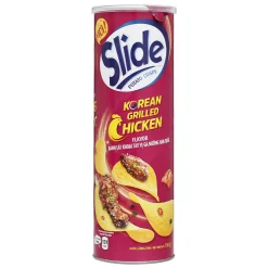 Slide Potato Chips Korean Grilled Chicken Flavored 150g x 14 Cans