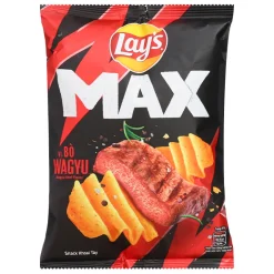 Lays Max Wagyu Beef Flavored Potato Chips 42g Pack