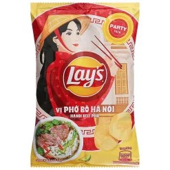 Lay's Hanoi Beef Noodle Flavor Potato Snack 52g Pack