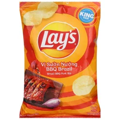 Lay's Brazilian BBQ Rib Flavor Potato Snacks 54g Pack