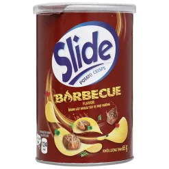 Slide Potato Chips Barbecue Flavored 65g x 28 Cans