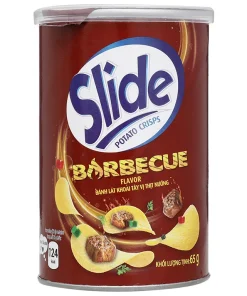 Slide Potato Chips Barbecue Flavored 65g x 28 Cans