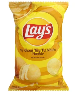 Lays Natural Classic Flavored Potato Chips 90g Pack