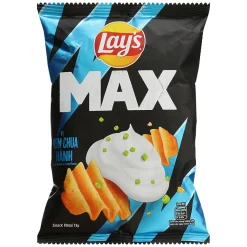 Lays Max Sour Cream & Onion Flavored Potato Chips 42g Pack