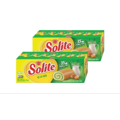 Solite Roll Sponge Cake Pandan Leaves Flavor 360g x 12 Trays