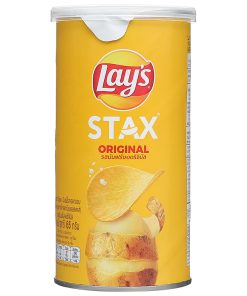 Lays Stax Potato Chips Original Flavor 65g.